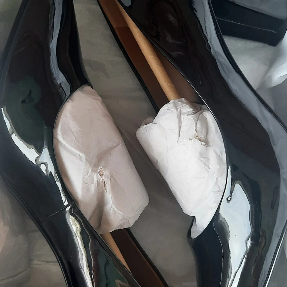 Black patent leather heels - Picture 6 of 6